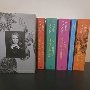 Sarah J. Maas Book Set with Colorful Covers
